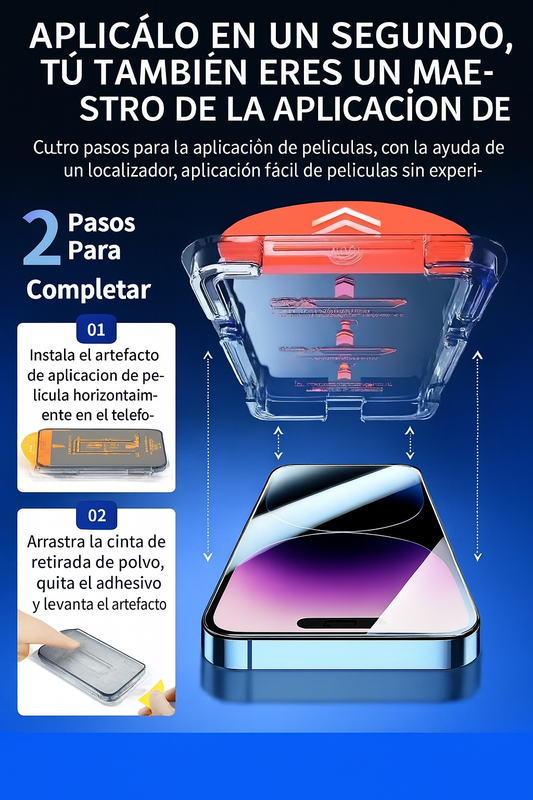 Protector de pantalla Facil de poner